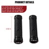 XINLIYA 7/8" 22mm 24mm Motorcycle Handlebar Grips, 2PCS Soft Rubber