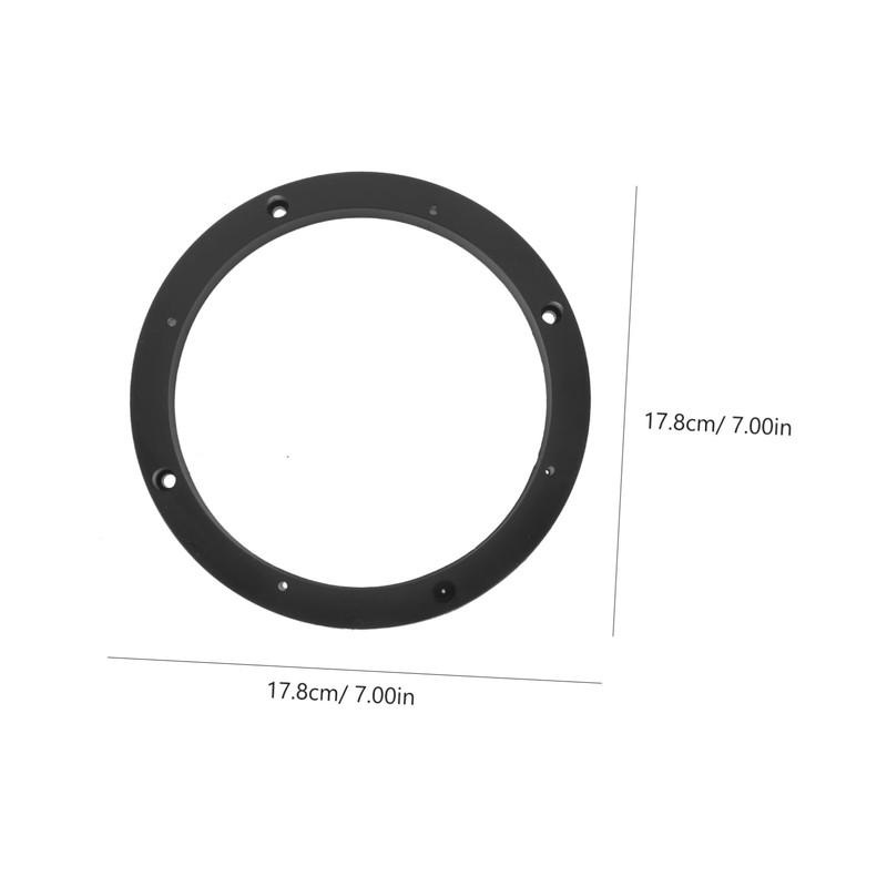 Gadpiparty 2Pcs Car Door Speaker Spacer Rings Adapter for Easy