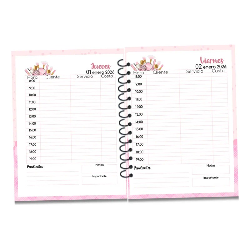 Agenda Estilista Citas Salon 2026