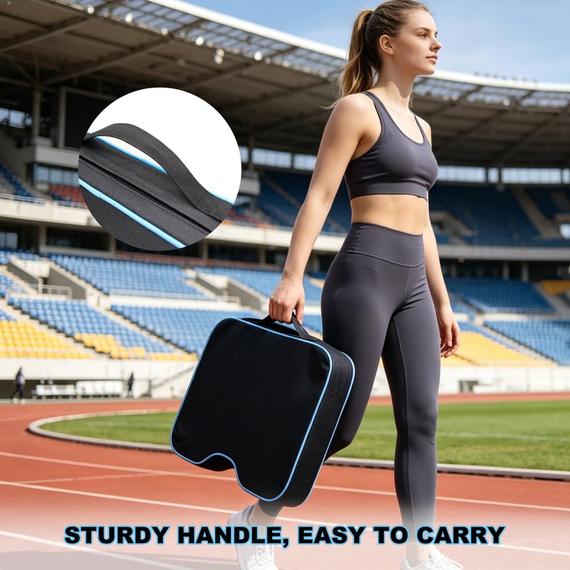 MYDAYS Stadium Seat Cushions for Bleachers 2 Pack with 2.8"