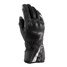 Clover 99118604 _ 04 WRZ Touring Motorcycle Gloves - Black, Large/10