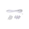 LAVA TV Antenna kit 40ft RG-59 cable with a 4-way