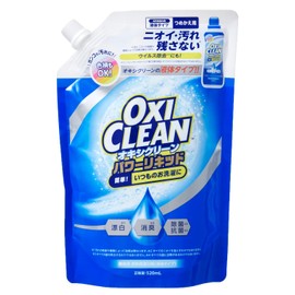 OxiClean Power Liquid Refill, 18.2 fl oz (520 ml), Oxygen Bleach, Liquid, Clean Floral Scent