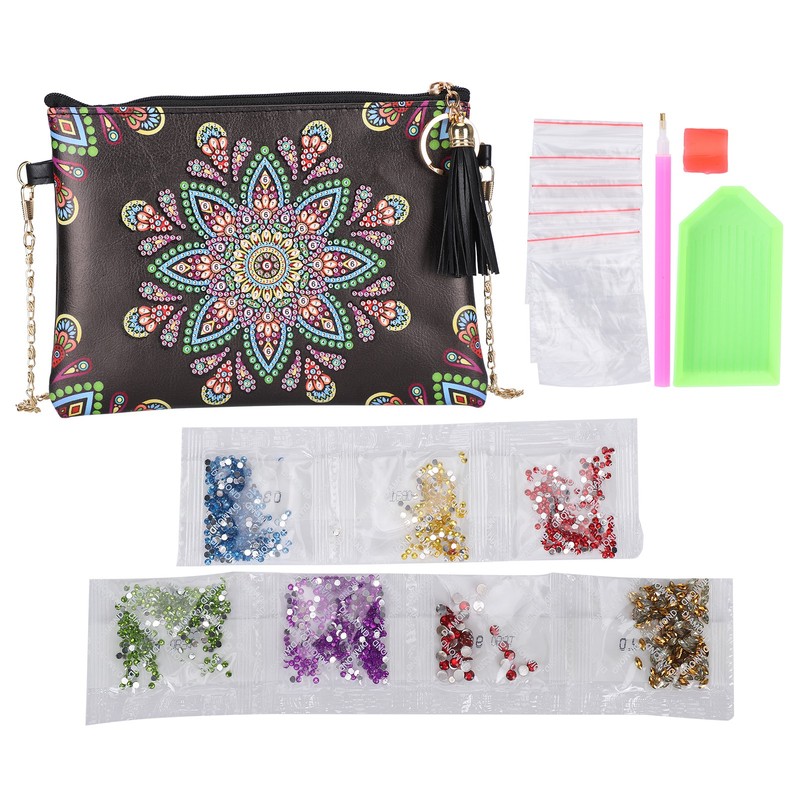 DIY Diamond Painting Purse 5D Women's Coin Wallet Cosmetic Storage