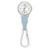 Moomin ST-TSM0011 Watch with Carabiner (Luminous Hand) Sax Blue