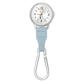 Moomin ST-TSM0011 Watch with Carabiner (Luminous Hand) Sax Blue
