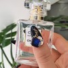 Lucia Black Square Handmade Nail Tips - Ballerina L /