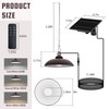 ONLSITY Solar Pendant Lights, Outdoor Indoor 300 Lumen Solar LED