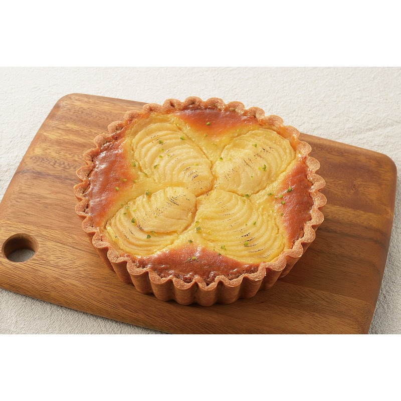 Tiger Crown 5272 Tart Shape, Gray, 8.8 x 1.7 inches
