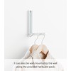YAMAZAKI 'Smart' 7161 Collapsible Door Hook, White, for Doors Up