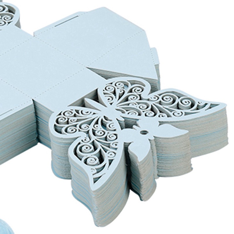 100PCS Wedding Favor Sugar Chocolate Boxes Wedding Decoration for Wedding