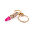 HEEPDD Crystal Make Up Lipstick Key Ring Purse Bag Charm