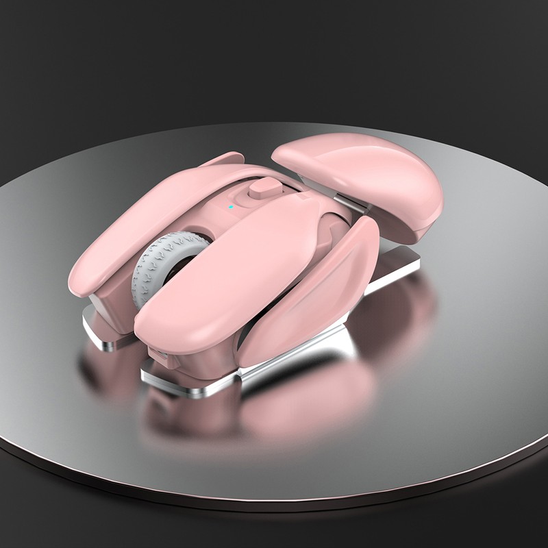 HXSJ Wireless Mouse 2.4Ghz 4 Button Rechargeable Photoelectric 1600Dpi Silent