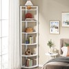 Tribesigns 6 Tier Corner Shelf, 70.9 Inch Tall Corner Bookshelf