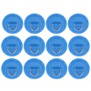 PATIKIL 3.1" Paddle Board D Rings, 12 Pcs Stainless Steel
