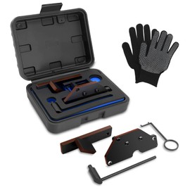 LIDOUYA 4pcs Engine Timing Belt Tool, Engine Adjustment Tool Compatible with Citroen C1 C3 C4, for Peugeot 2008 308 508, for Opel Combo-E, Corsa-F, Engine Camshaft Locking Tool Car Tool