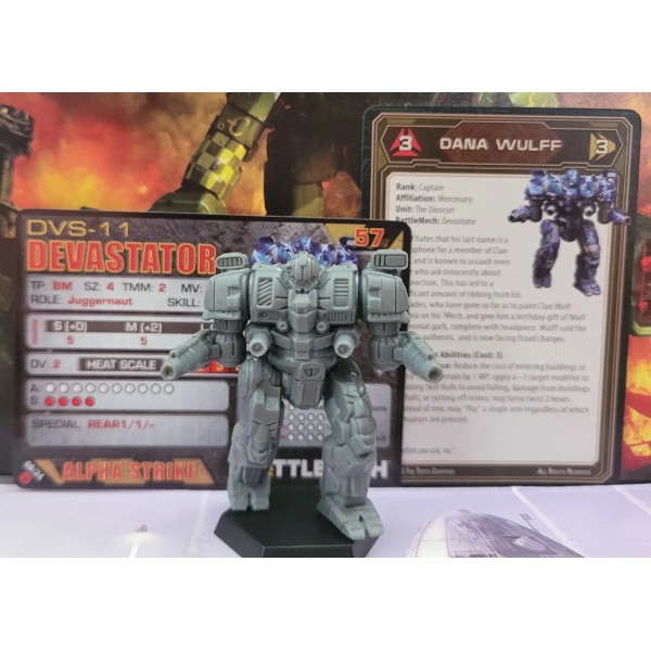 Catalyst Game Labs Battletech Devastator Mech Inner Sphere Mercenaries boxed