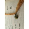 Original Crochet Handmade TOPAZ Cross Bookmark - Bible, Prayer Book,