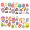 70PCS Easter Window Cling Stickers, 4 Sheets Easter Window Cute