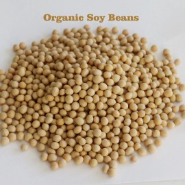 dmarketline Organic Soy beans, bulk soya soybeans  Non-gmo - 10 lb