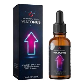 2 Viatonus Solucion Oral A Base De Antioxidantes Para Hombre