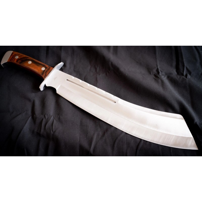 Tattva Tactical 19" Machete Cleaver Full Tang Nyloth Sheath W/
