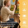2-Pack 24x36 Stretched Canvas 13.4oz Warp-Resistant for Oil & Acrylic