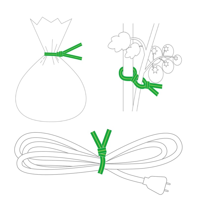 Republic Republic Chrysanthemum for 30 m Twist Ties