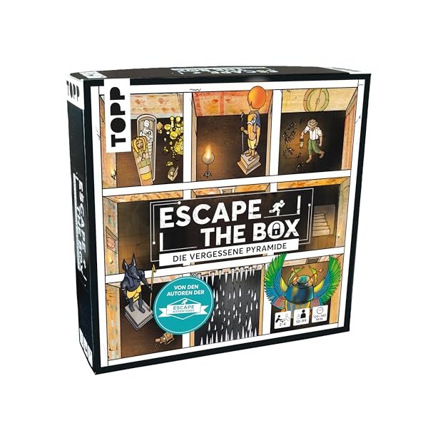 Escape The Box – Die vergessene Pyramide: Das ultimative Escape-Room-Erlebnis