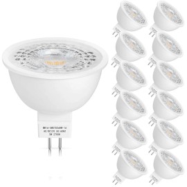 Mlambert 12 Pack MR16 LED Bulbs 50W Halogen Equivalent,270