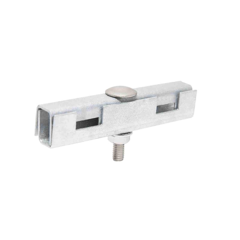 Zaundirekt U Mat Connector, Hot-Dip Galvanised, U-Shape, Includes A2 Screw