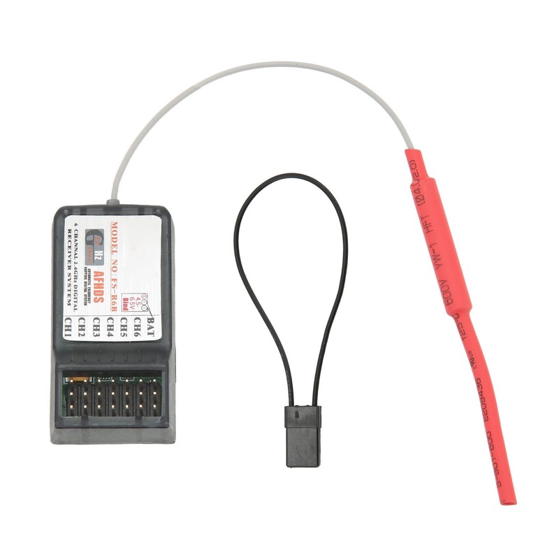 FS R6B 2.4Ghz 6CH RC Receiver for FlySky I6 I10