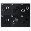 Wigo Unisex Stainless Steel Hoop Cuff, Ear Cuff, Earrings, Accessories,