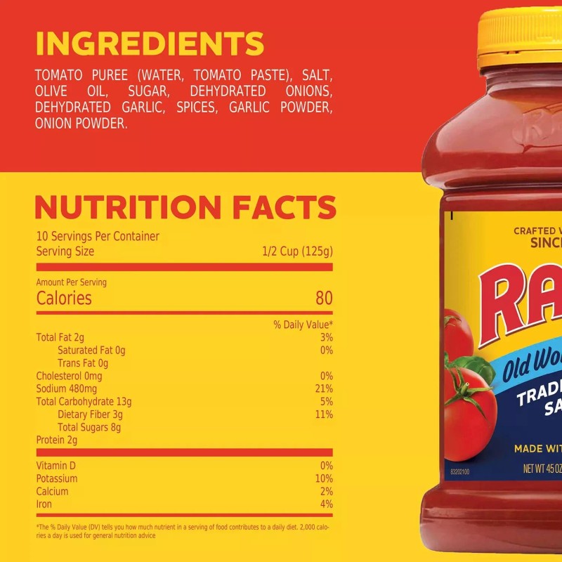 Ragu Old World Style Traditional Pasta Sauce (45 oz., 3