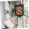 Mipcase Camping Flag Banner Triangle Bunting Decoration Durable Party Banner