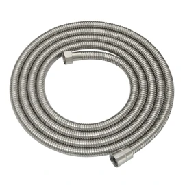 RUMOSE 118 inches Shower Hose Shower Head Extension Tube Extra Long Stainless Steel Shower Hose Attachment Flexible Handheld Shower Sprayer Hose, Brushed Nickel
