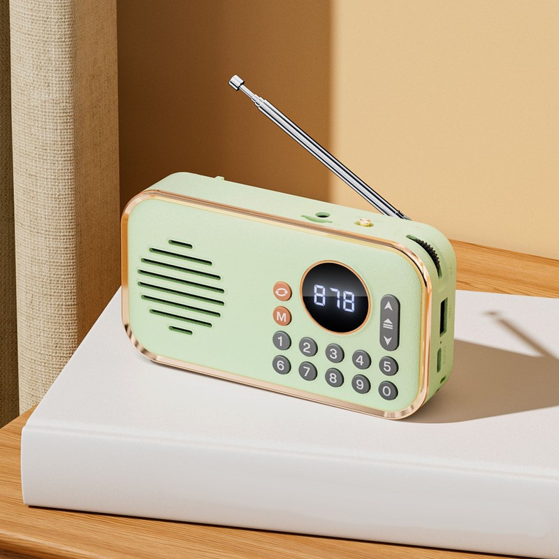 Bluetooth Speaker Radio Portable Bluetooth Memory Card U Disk MP3