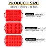 AOTASO 3 Pcs Silicone Baking Pan Set - Including 1
