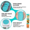 Kinggrand Kitchen Silicone Fermenting Lids Waterless Airlock Fermentation Tops Wide