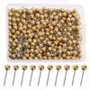 YJRUNFU 200pcs Ball Pins Decorative Thumb Tacks Round Steel Strong