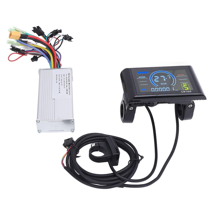 BuyWeek Electric Bicycle Brushless Motor Controller Kit, 36 V 48
