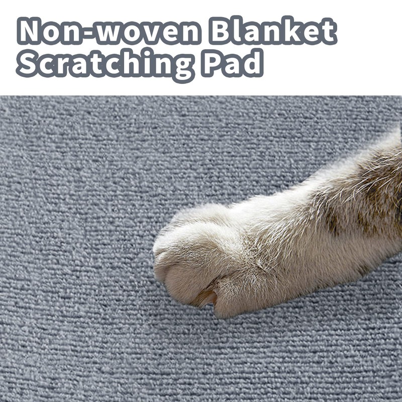 Rabbit Scratching Pad, Non-Woven Blanket with Back Adhesive, Rabbit Toys