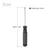 sourcing map Mini Phillips Screwdriver, 2.0mm Cross Head with Black