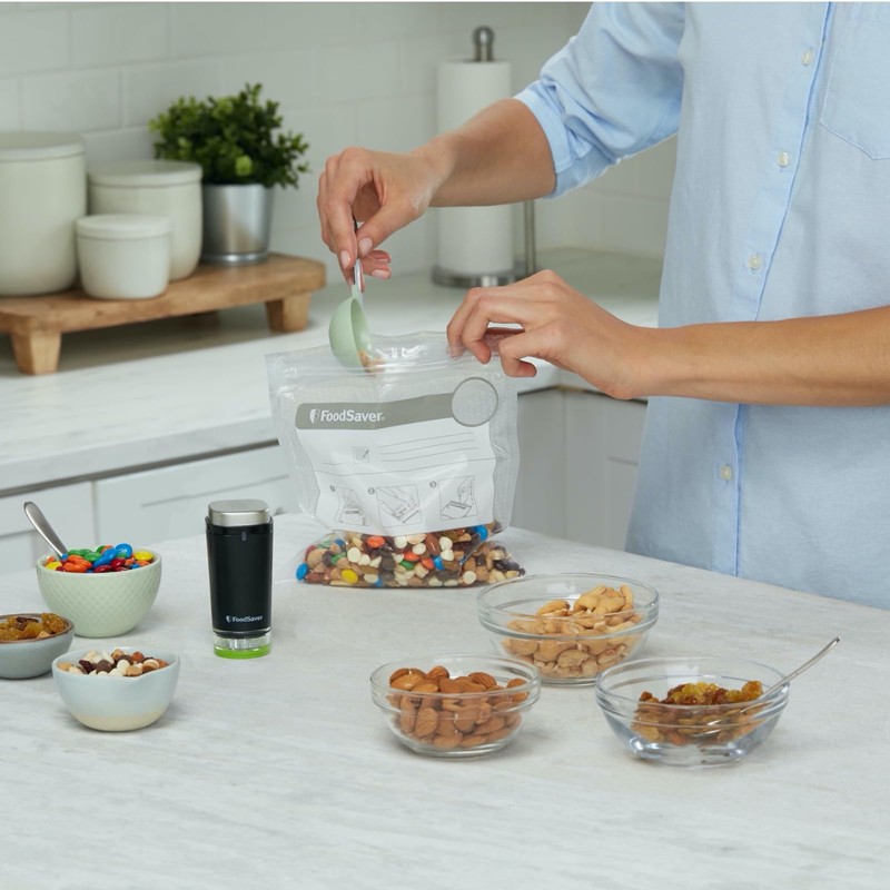 FoodSaver® Vacuum Zipper Bags, 1 Gallon, 12 Count (Pack of