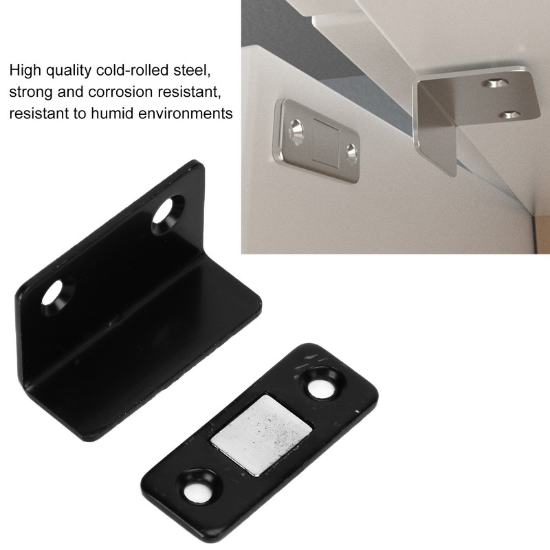 Magnet Catch L Shaped Cold Rolled Steel Hole Free Magnet