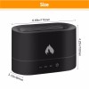 250ml USB Air Humidifier Essential Oil Aroma Diffuser 3D Flame