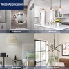 FLSNT LED Edison Bulbs, 5000K White Light Dimmable ST19 LED