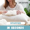 Fluffy Natural Cotton Stuffing – 4 Pack (1 lb Each,