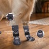 EXPAWLORER Dog Socks to Prevent Licking Paws,4 Pcs Double Sided