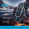 Docooler Motorcycle Handlebar Remote, Motorcycle Bicycle BT5.4 Media Button Controller,